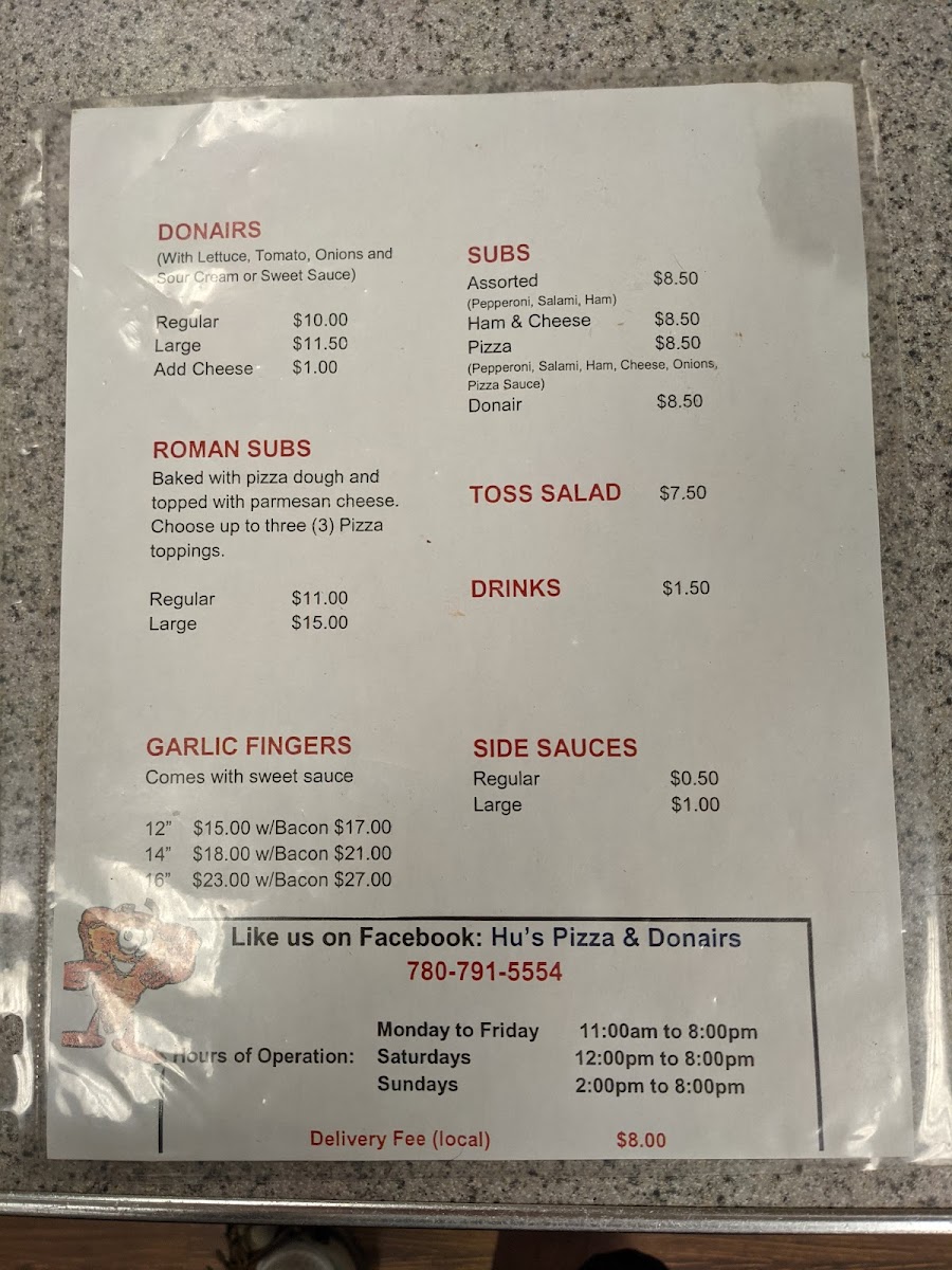 Hu's Pizza & Donairs Photos 2